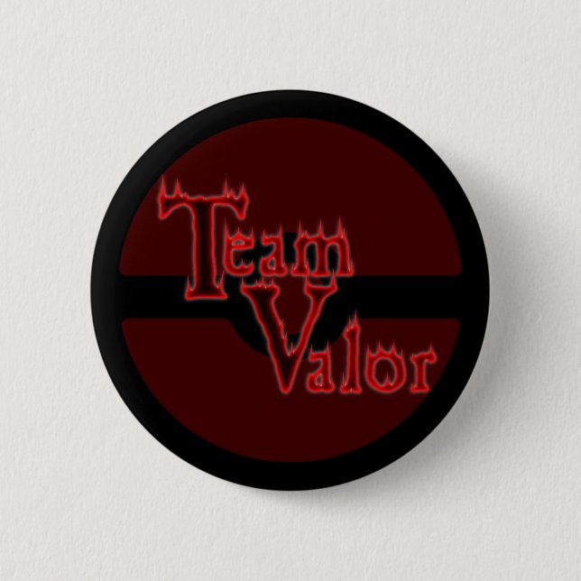 Badge Rond 5 Cm Valeur de l'équipe d'échec (Devant)