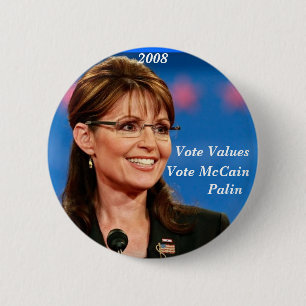 Badge Rond 5 Cm Valeurs de vote (rondes)