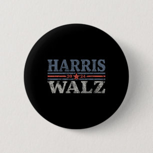 Badge Rond 5 Cm Valse 2024 Election Kamala Harris Tim Waltz 2024 4