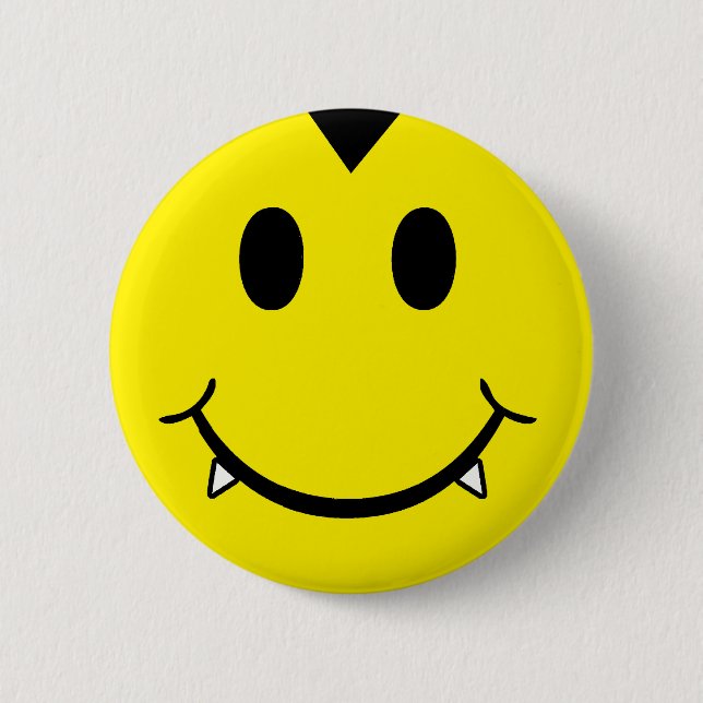 Badge Rond 5 Cm Vampire (Devant)