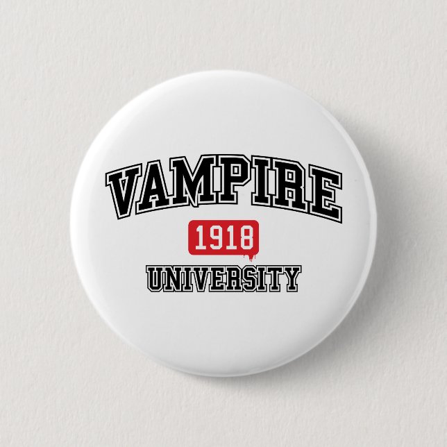 Badge Rond 5 Cm Vampire (Devant)
