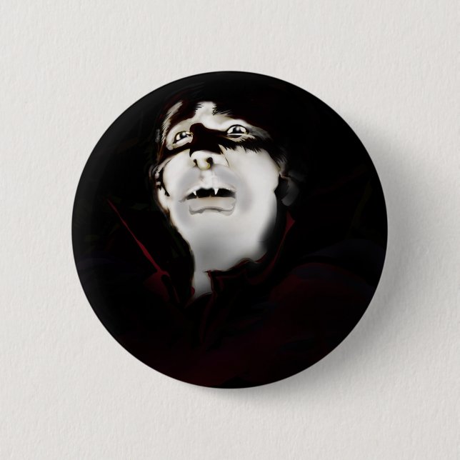 Badge Rond 5 Cm Vampire (Devant)