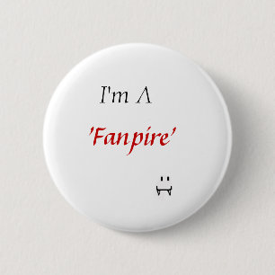 Badge Rond 5 Cm vampire de "fanpire" -