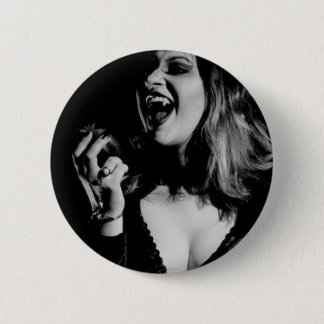Badge Rond 5 Cm Vampire gothique le Dernier Bite
