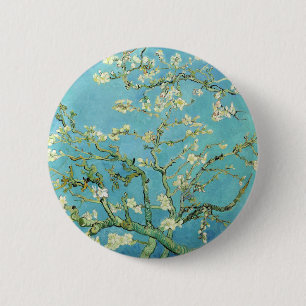 Badge Rond 5 Cm Van Gogh Almond Blossoms