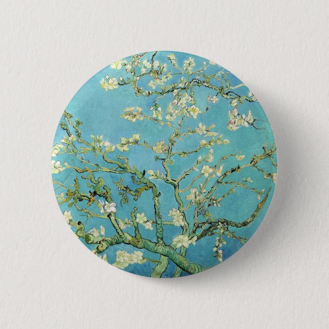 Badge Rond 5 Cm Van Gogh Almond Blossoms (Devant)