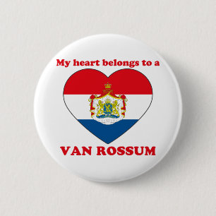 Badge Rond 5 Cm Van Rossum