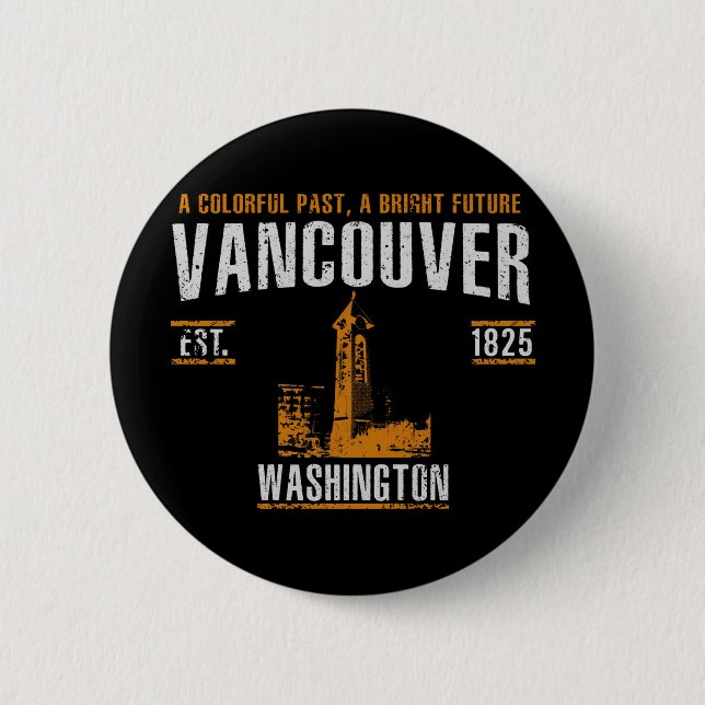 Badge Rond 5 Cm Vancouver (Devant)