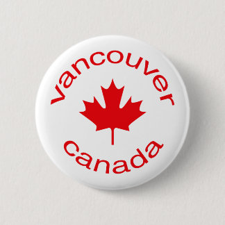 Badge Rond 5 Cm Vancouver Canada