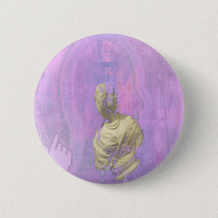 Badge Rond 5 Cm vaporwave esthétique