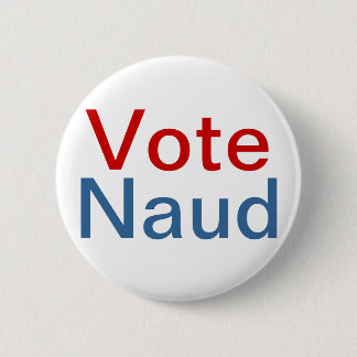 Badge Rond 5 Cm Variante de Pin de Naud de vote