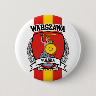Badge Rond 5 Cm Varsovie