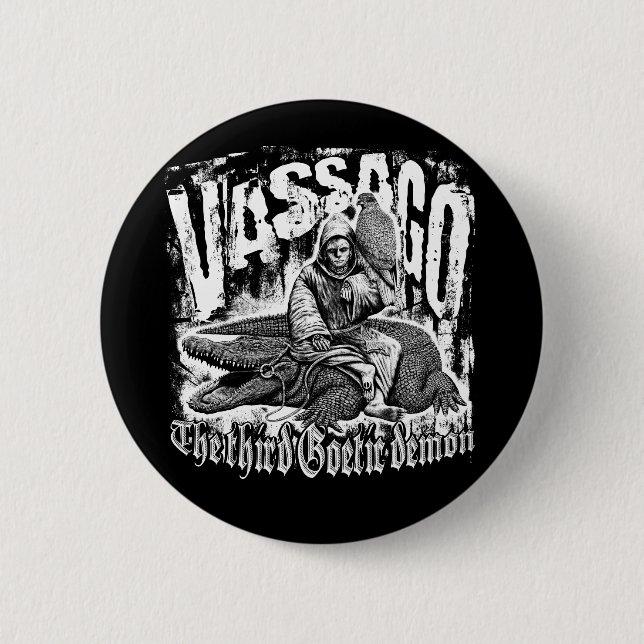 Badge Rond 5 Cm Vassago (Devant)