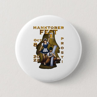 Badge Rond 5 Cm vecteur Manktoberfest