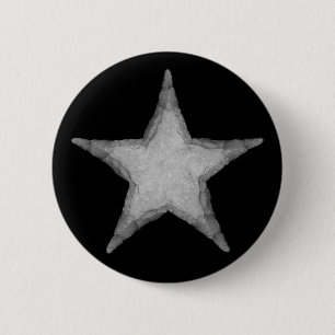 Badge Rond 5 Cm Vedette du rock