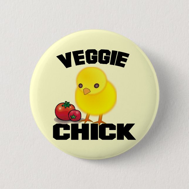 Badge Rond 5 Cm Vegan (Devant)