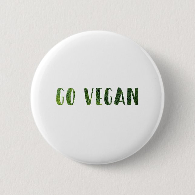 Badge Rond 5 Cm Vegan (Devant)