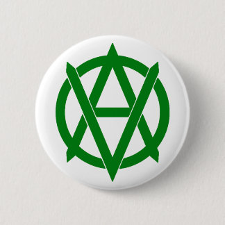 Badge Rond 5 Cm Veganarchism !