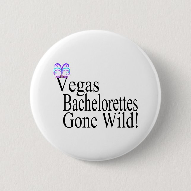 Badge Rond 5 Cm Vegas Bachelorettes (Devant)