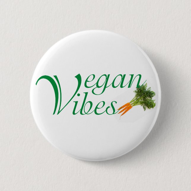 Badge Rond 5 Cm Végétal (Devant)