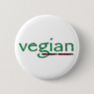 Badge Rond 5 Cm Vegian à la mode