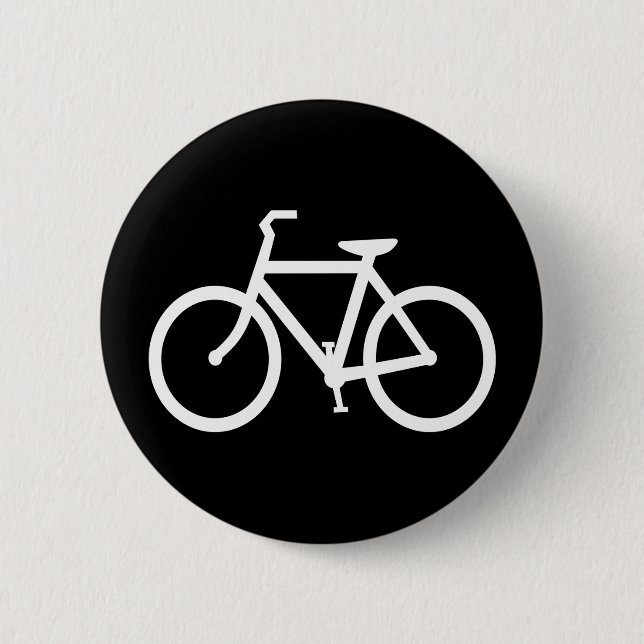 Badge Rond 5 Cm Vélo (Devant)