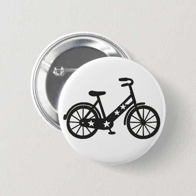 Badge Rond 5 Cm Vélo (Devant & derrière)