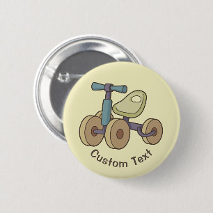 Badge Rond 5 Cm Vélo de jouets