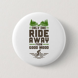 Badge Rond 5 Cm Vélo de montagne Enduro Mtb en descente Vintage O