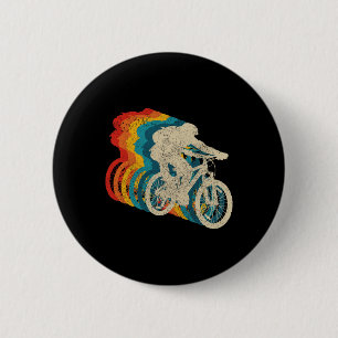 Badge Rond 5 Cm Vélo de Montagne Vintage Vtt Downhill Vélo Cadeau