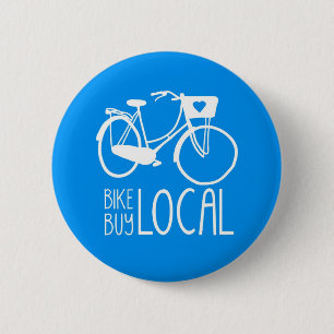 Badge Rond 5 Cm Vélo local - Épingle