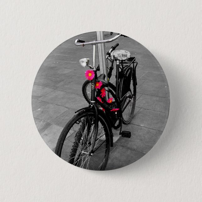 Badge Rond 5 Cm Vélo Oxford (Devant)