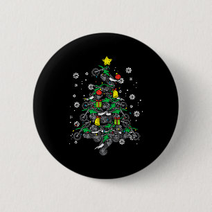 Badge Rond 5 Cm Vélos tout terrain arbre de Noël Xmas Motocross Ho