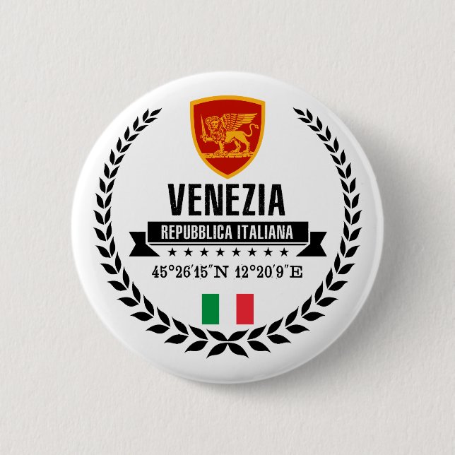 Badge Rond 5 Cm Vénétie (Devant)