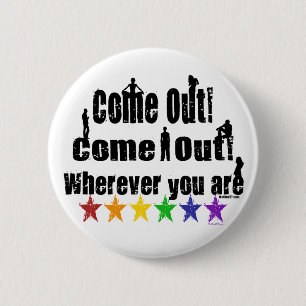 Badge Rond 5 Cm Venez le bouton