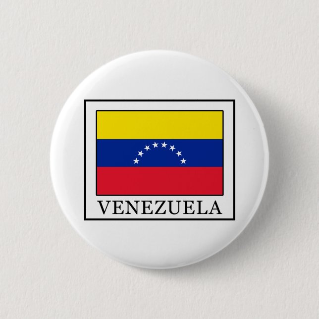 Badge Rond 5 Cm Venezuela (Devant)
