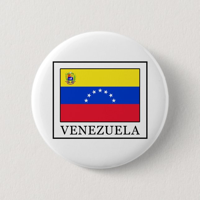 Badge Rond 5 Cm Venezuela (Devant)
