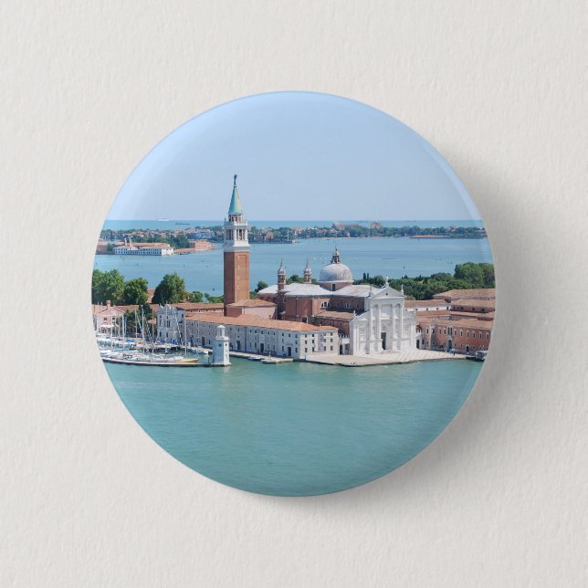 Badge Rond 5 Cm Venise (Devant)