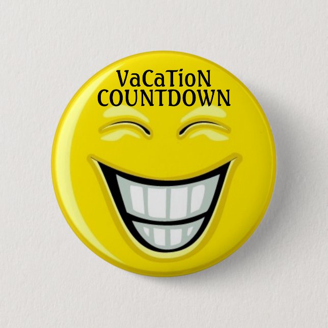 Badge Rond 5 Cm VENTE ! COMPTE DE Vacances - SRF (Devant)