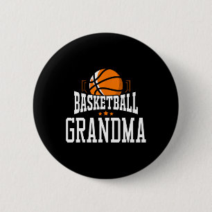 Badge Rond 5 Cm Ventilateur sportif de l'équipe de basket-ball