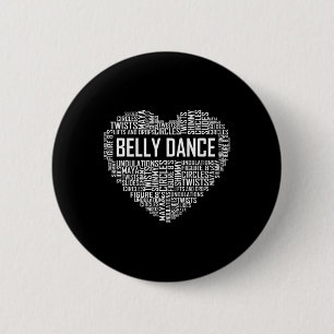 Badge Rond 5 Cm Ventre Danse Amant Cadeau Ventre Danseuse Cadeaux