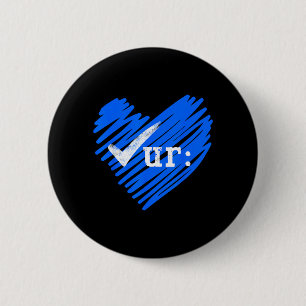 Badge Rond 5 Cm Vérifiez la couleur de votre côlon Sensibilisation