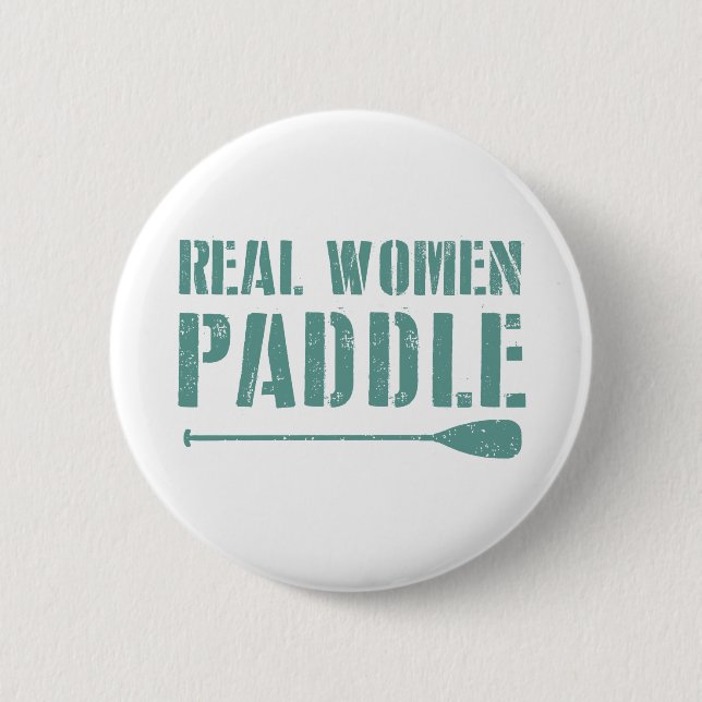 Badge Rond 5 Cm Véritables Femmes Paddle (Devant)