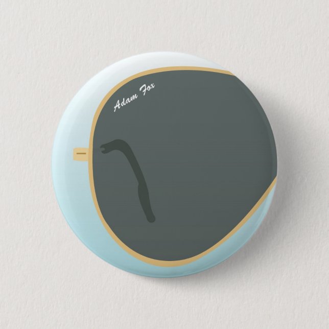 Badge Rond 5 Cm Verres de Sun (Devant)