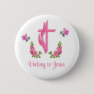 Badge Rond 5 Cm Verset biblique