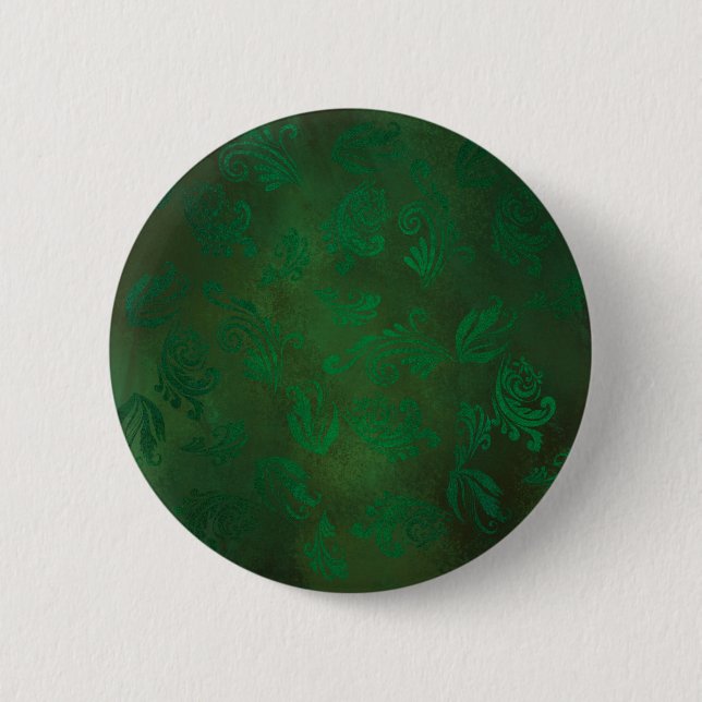 Badge Rond 5 Cm Vert (Devant)