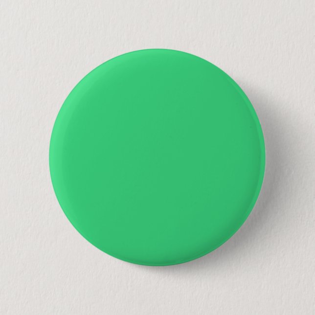 Badge Rond 5 Cm Vert androïde (couleur solide) (Devant)