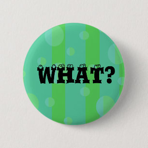 Badge Rond 5 Cm Vert bleu quel bouton