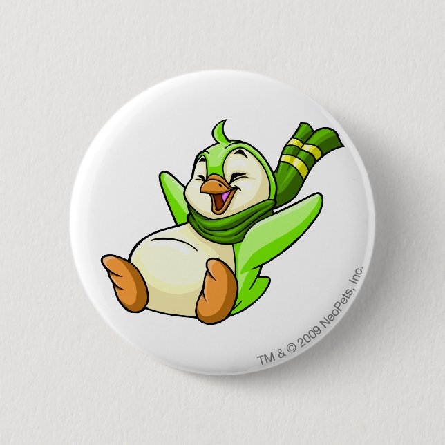 Badge Rond 5 Cm Vert de Bruce (Devant)