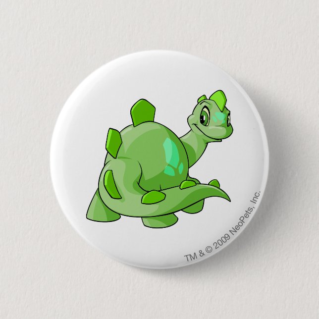 Badge Rond 5 Cm Vert de Chomby (Devant)